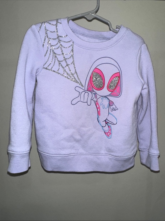 jumping beans Other - jumping beans Lavender Spider-Gwen Graphic Sweatshirt with Glitter Web